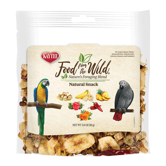 Kaytee Food from the Wild Natural Snack Large Pet Bird