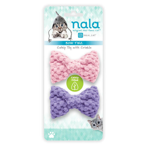 Nala Bow Tiez Plush Catnip Toy