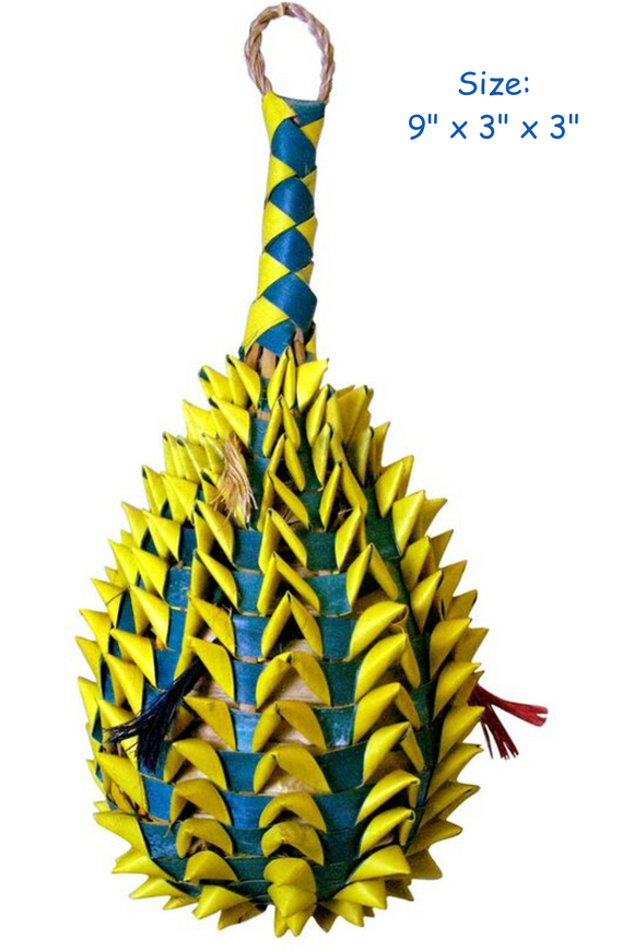 Planet Pleasures Pineapple Foraging Bird Toy