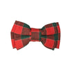 Fashion Pet Plaid Bow Tie (Red)