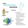 Polly's Pet Products Comfy Clam Bird Perch