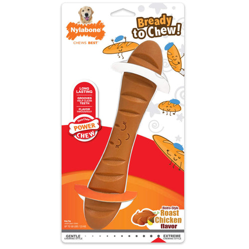 Nylabone Power Chew Baguette Dog Toy