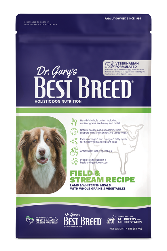 Dr. Gary's Best Breed Field and Stream Recipe