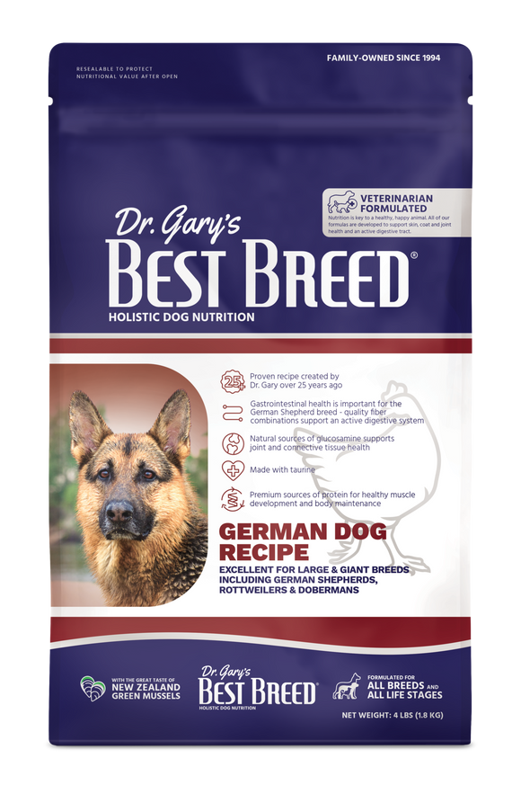 Dr. Gary's Best Breed German Dog Recipe