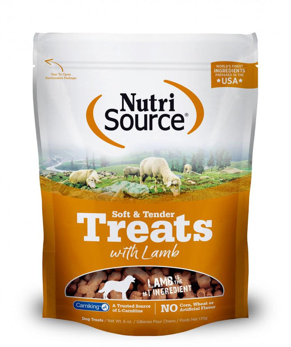 NutriSource Soft & Tender Lamb Dog Treats