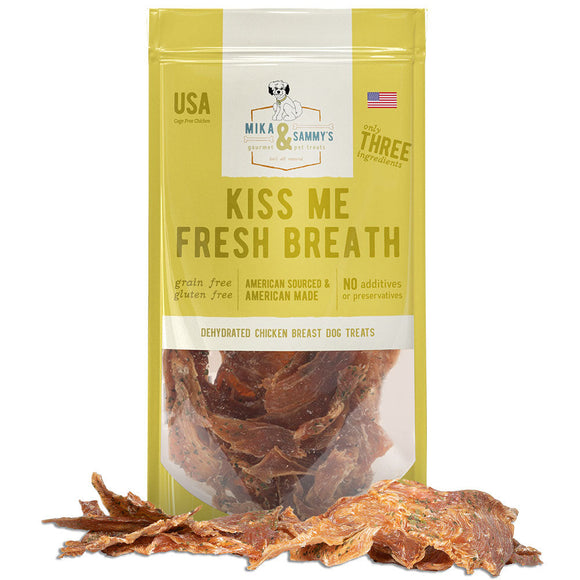 Mika & Sammy's Kiss Me Fresh Breath Dog Treats (5 Oz)