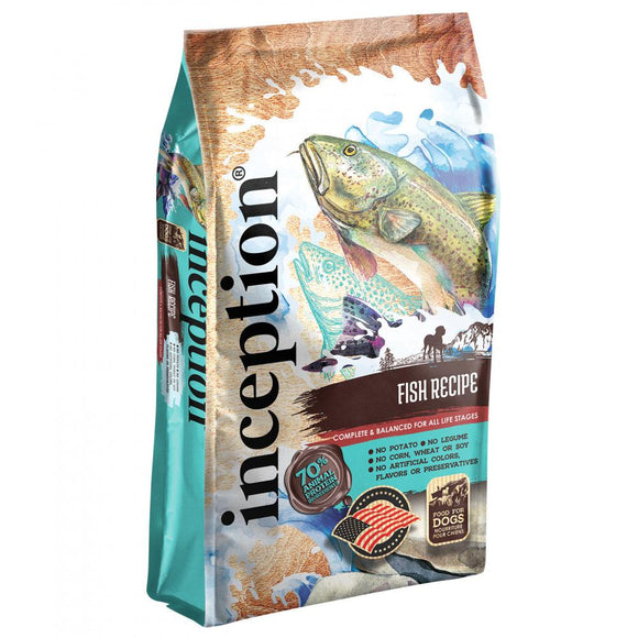 Inception Fish Recipe Dry Dog Food