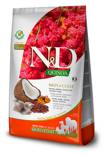 Farmina N&D Quinoa Skin & Coat Herring Dry Dog Food