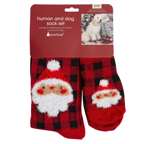 Pearhead Human and Dog Sock Set