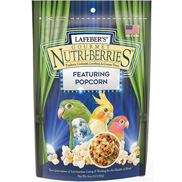 Lafeber Company Cockatiel Popcorn Nutri-Berrie Treats (4 oz)