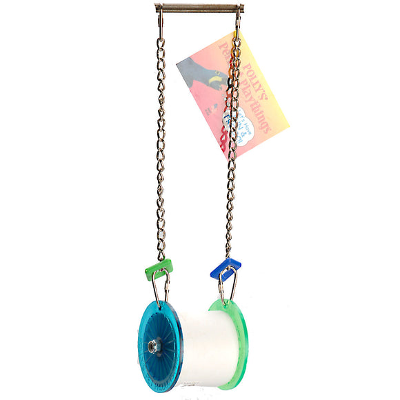 Polly's Pet Products Fun Roll Bird Toy