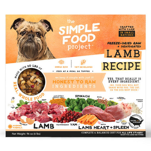 Herbsmith Simple Food Project D Lamb Dog Food