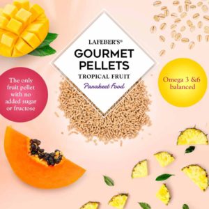 Lafeber Parakeet Tropical Fruit Gourmet Pellets (1.25 lb)