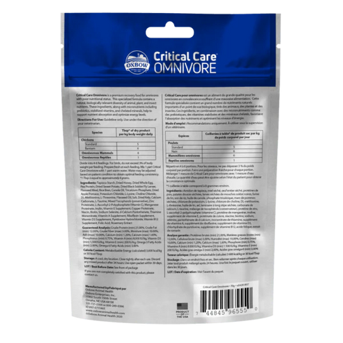 Oxbow Animal Health Critical Care Omnivore