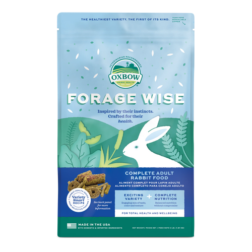 Oxbow Animal Health Forage Wise Adult Rabbit Food