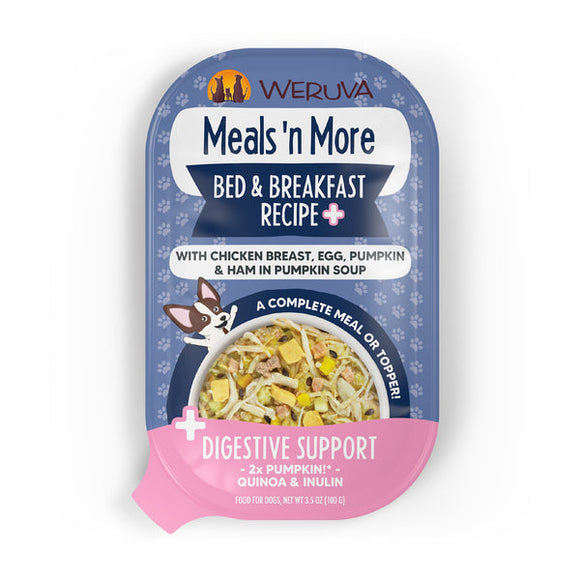 Weruva Meals 'n More Bed and Breakfast Recipe Plus Dog Food (3.5 oz)