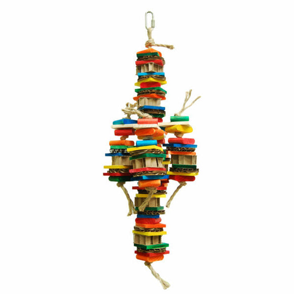 ZooMax 882 Picolo Medium Bird Toys (20″ x 7″)