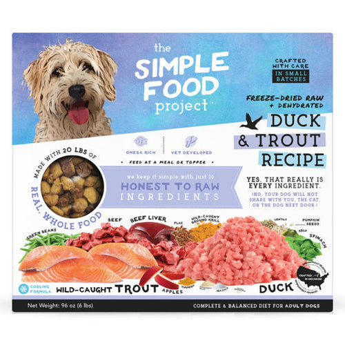 Herbsmith Simple Food Project D Duck & Trout Dog Food