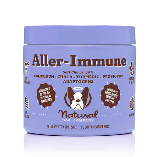 Natural Dog Company Aller-Immune Supplement Dog Chews