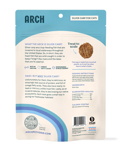 Arch Silver Carp Cat Treats