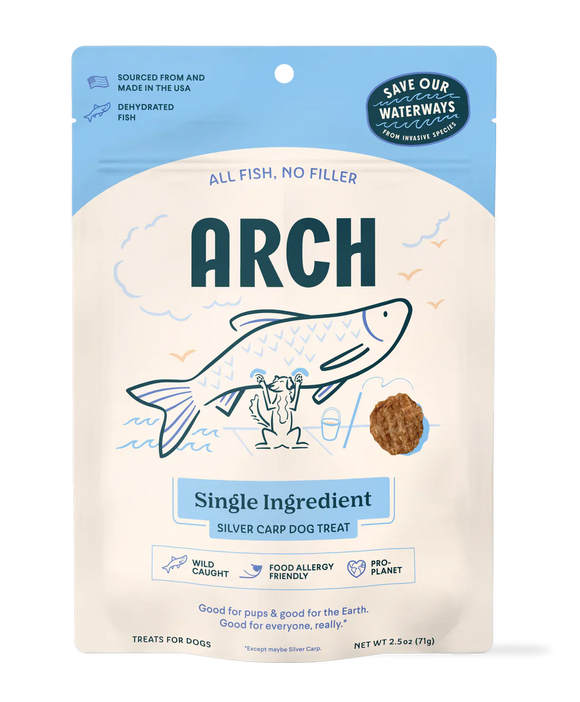 Arch Silver Carp Dog Treats