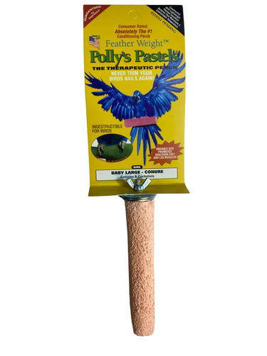 Polly's Pet Products Pastel Baby Bird Perch Large (Large)