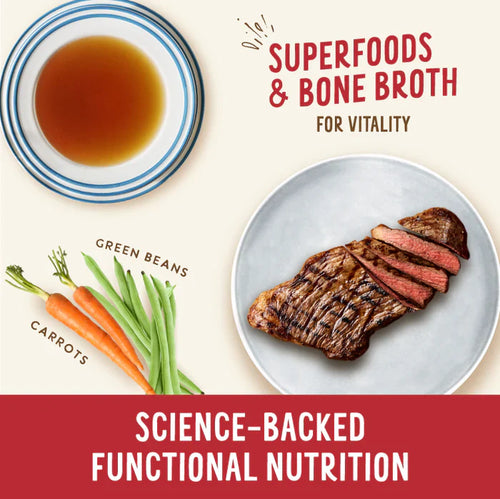 Health Extension's Broth-Licious Beef & Green Bean in Bone Broth Recipe Wet Dog Food