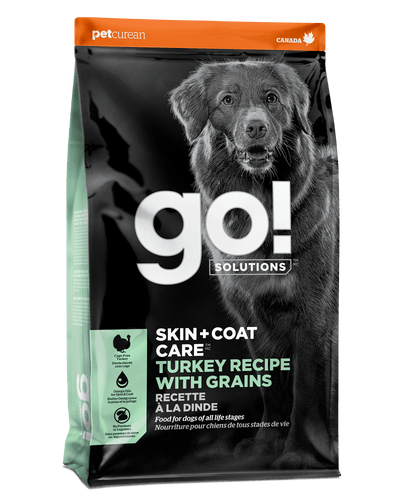 Petcurean SKIN + COAT CARE TURKEY RECIPE WITH GRAINS DRY DOG FOOD