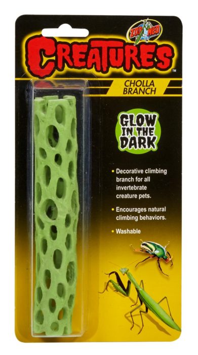 Zoo Med Creatures® Cholla Branch Glow in the Dark (Green)