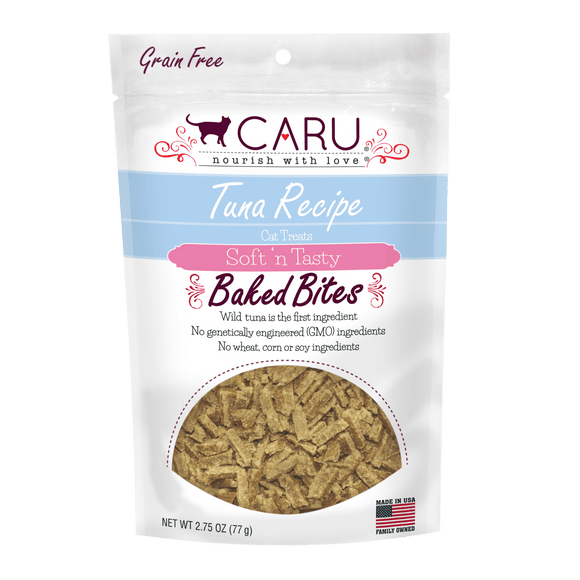 Caru Soft ‘n Tasty Baked Tuna Recipe Bites for Cats