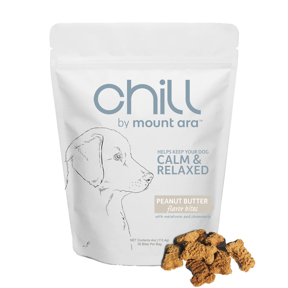 Chill by mount ara™ Bites (Peanut butter) Dog Treats