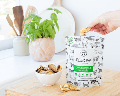 The New Zealand Natural Pet Food Woof Green Mussel Dog Treats