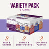 Health Extension Digestive Support Variety Pack: Chicken, Beef & Turkey Wet Dog Food