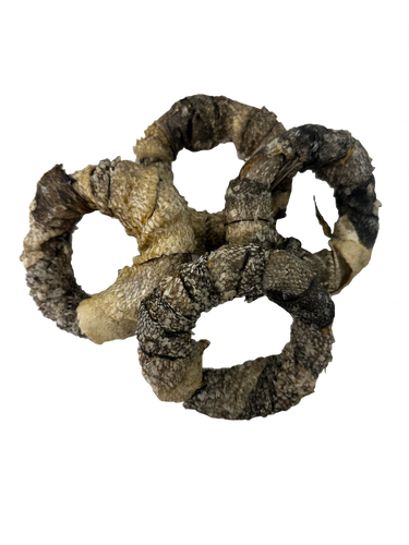 Durkha Cod Skin Donuts Dog Treats