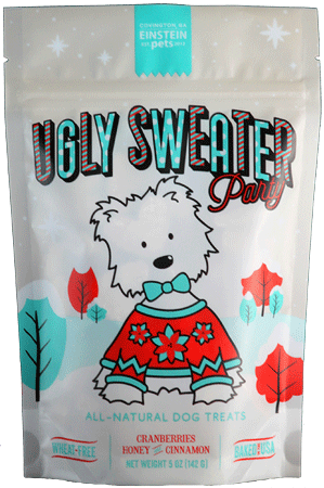 Einstein Pets Ugly Sweater Treats 5oz