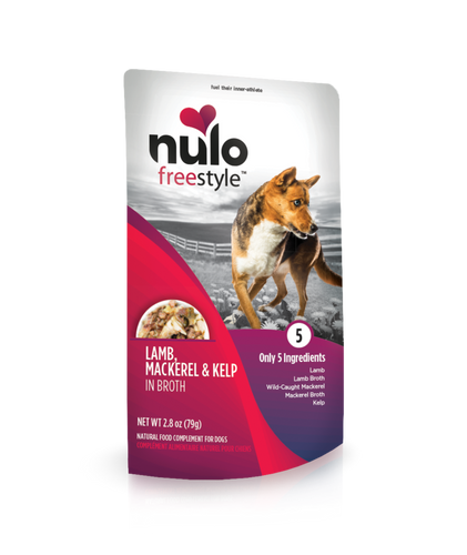 Nulo FreeStyle Lamb, Mackerel & Kelp in Broth Recipe for Dogs