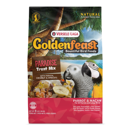 Goldenfeast Paradise Treat Mix for Parrot & Macaw