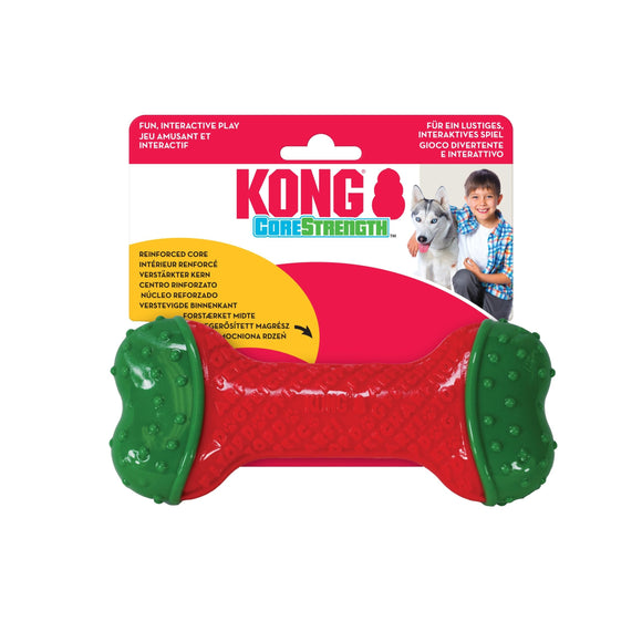 KONG Holiday CoreStrength Bone Dog Toy