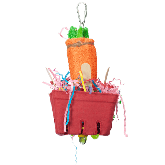 A&E Cage Company The Veggie Basket Bird Toy