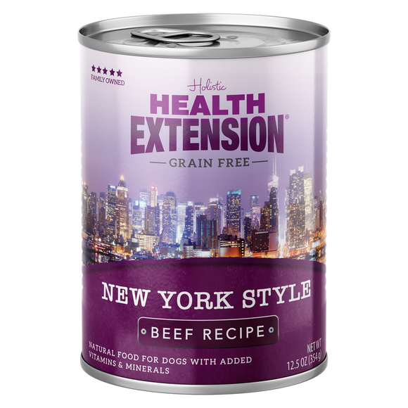 Health Extension Grain Free New York Style - Beef Recipe Wet Dog Food