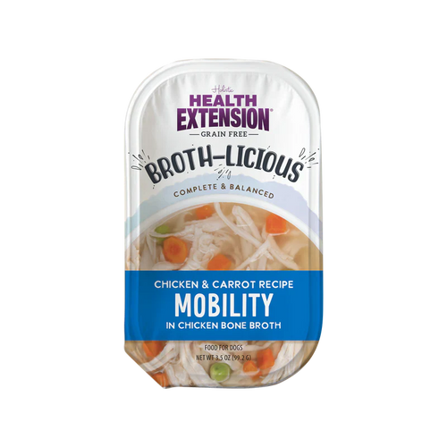 Health Extension Broth-licious Mobility Recipe Chicken & Carrots Wet Dog Food