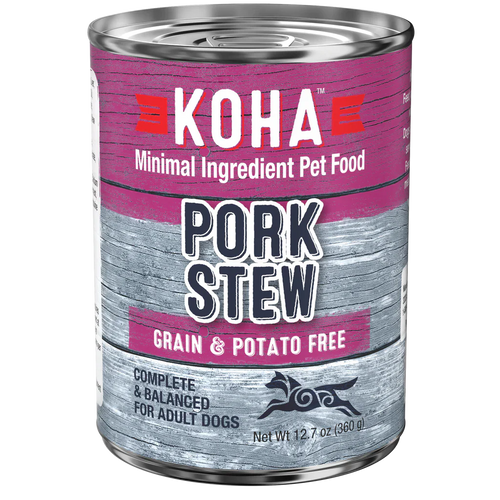 Koha Minimal Ingredient Pork Stew for Dogs