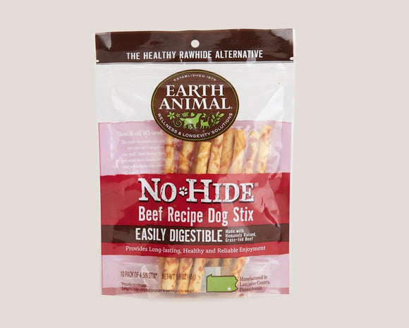 Earth Animal Beef No-Hide® Dog STIX (Single Count)