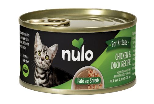 Nulo Pate with Shreds Chicken & Duck Wet Kitten Food