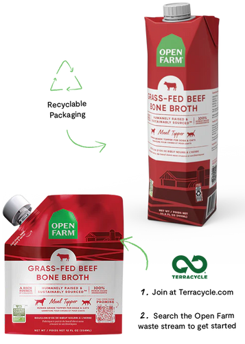 Open Farm Grass-Fed Beef Bone Broth for Dogs