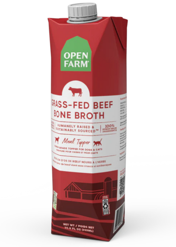 Open Farm Grass-Fed Beef Bone Broth for Dogs