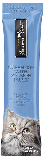 Fussie Cat Oceanfish with Salmon Purée (.5 Oz, Single)