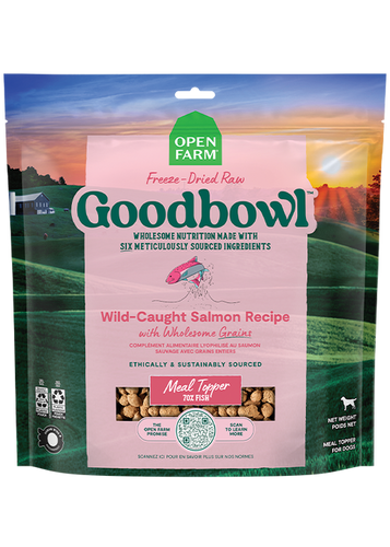 Open Farm Goodbowl™ Wild-Caught Salmon Freeze Dried Raw Topper for Dogs