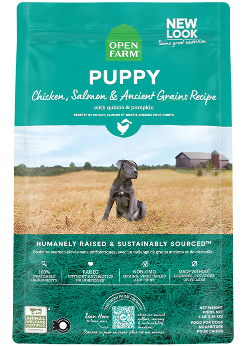 Open Farm Ancient Grains High-Protein Puppy Food