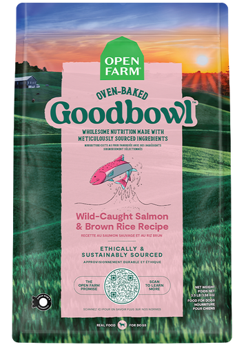 Open Farm Goodbowl™ Wild-Caught Salmon & Brown Rice Recipe for Dogs